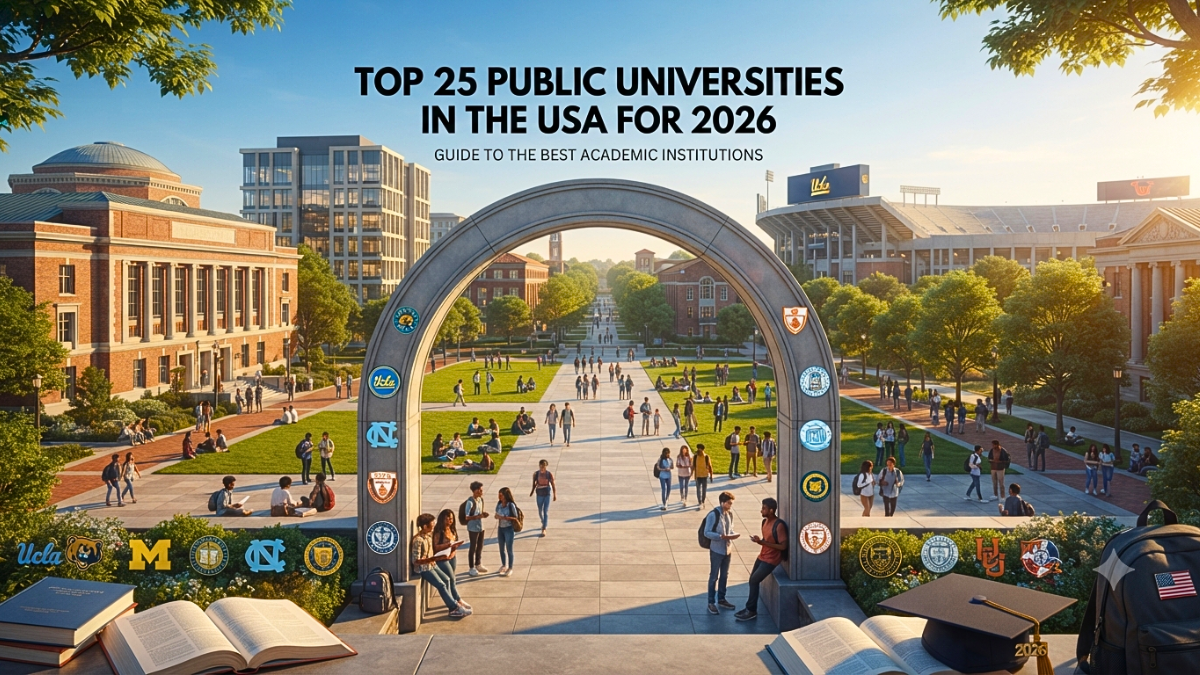 Top 25 Public Universities in the USA for 2026